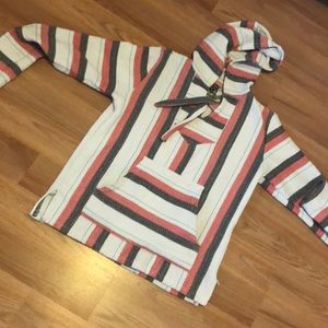 “drug rug” hoodie also known as baja hoodie